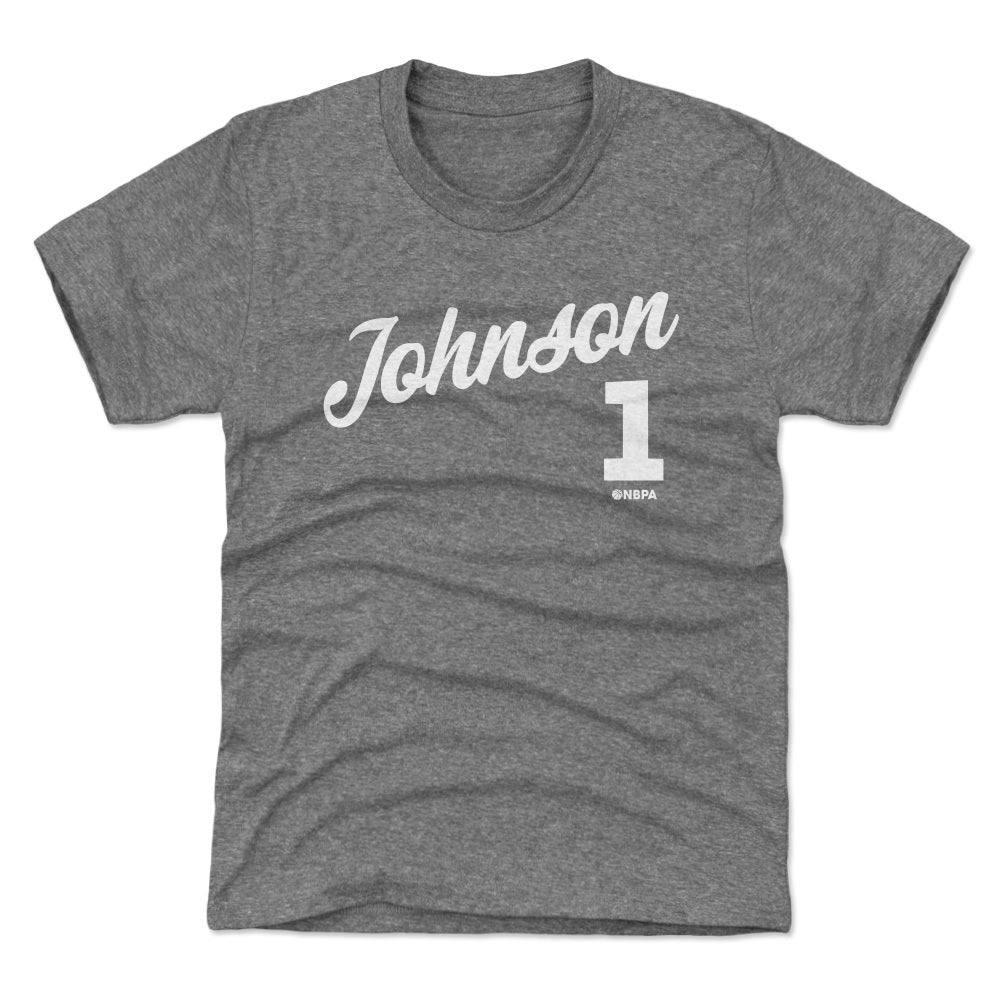 Jalen Johnson Atlanta Script WHT