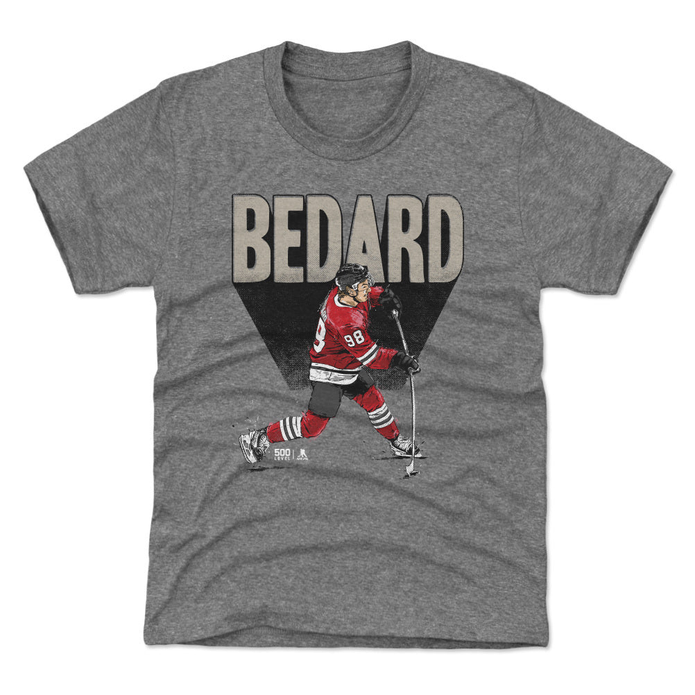 Connor Bedard Chicago Bold WHT