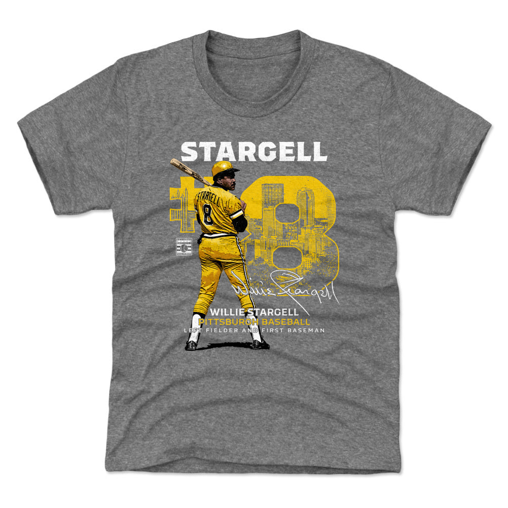 Willie Stargell Throwback Number WHT