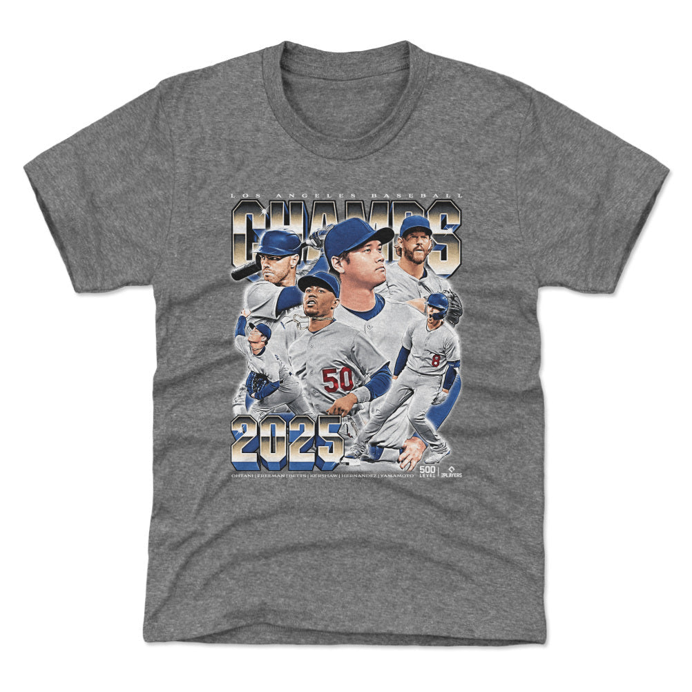 Los Angeles D Baseball 2025 Champs Vintage WHT