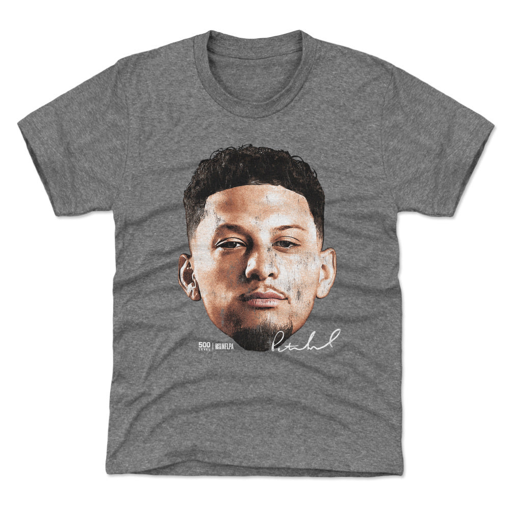 Patrick Mahomes Kansas City Vintage Head WHT