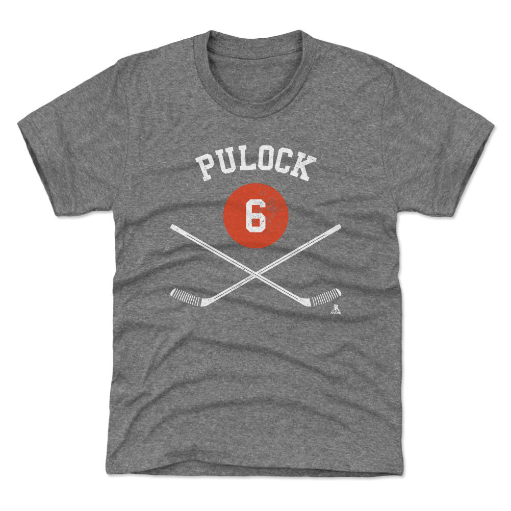 Ryan Pulock New York I Sticks WHT