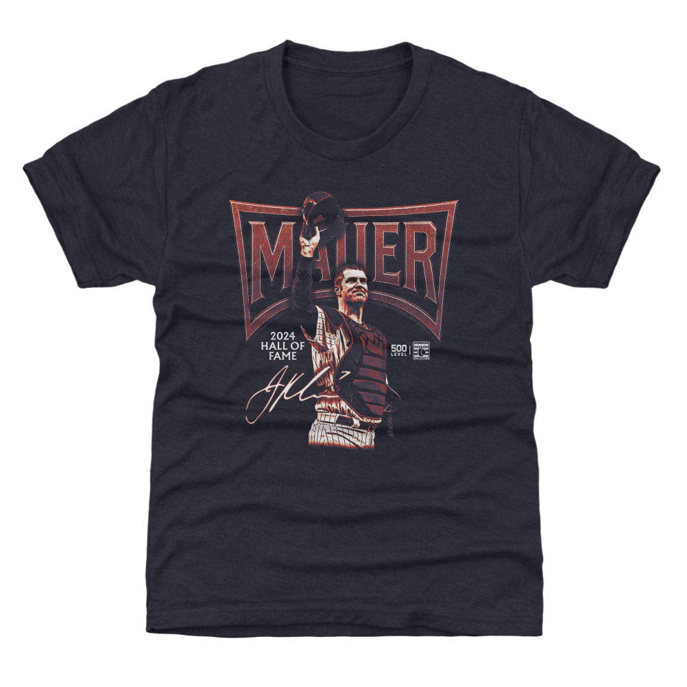 Joe Mauer Minnesota Banner Bitmap WHT