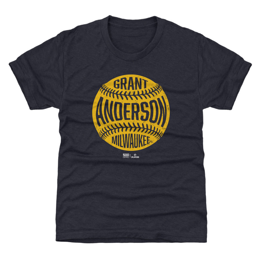 Grant Anderson Milwaukee Vintage Baseball WHT