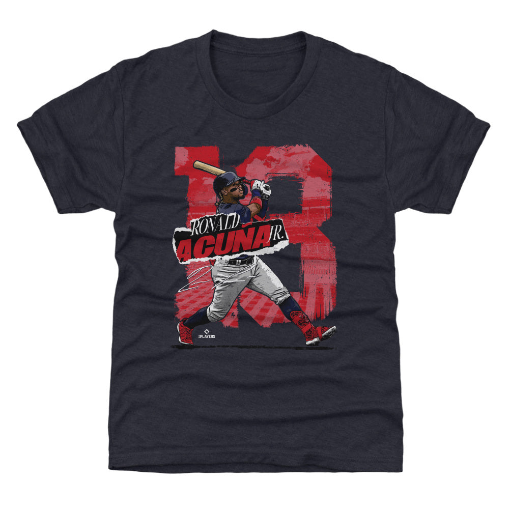 Ronald Acuna Jr. Atlanta Rough WHT