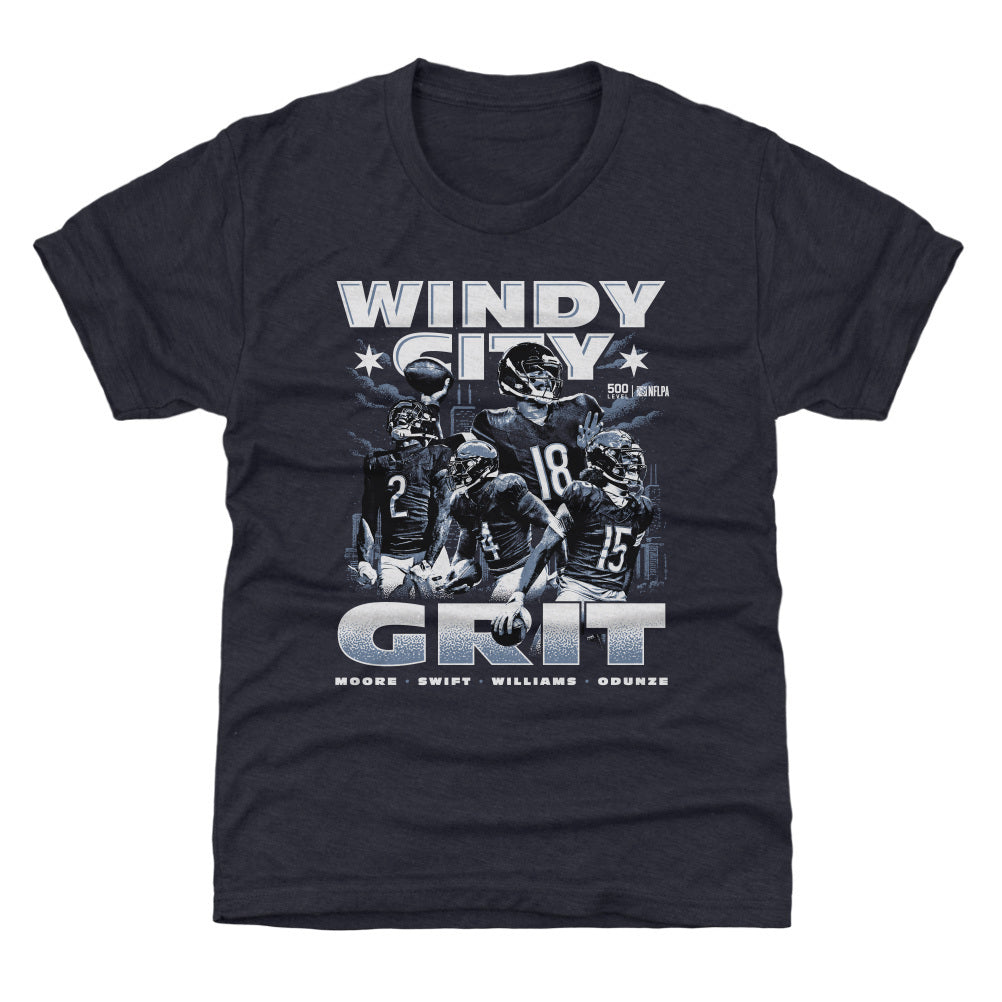 Caleb Williams Chicago Windy City Grit WHT
