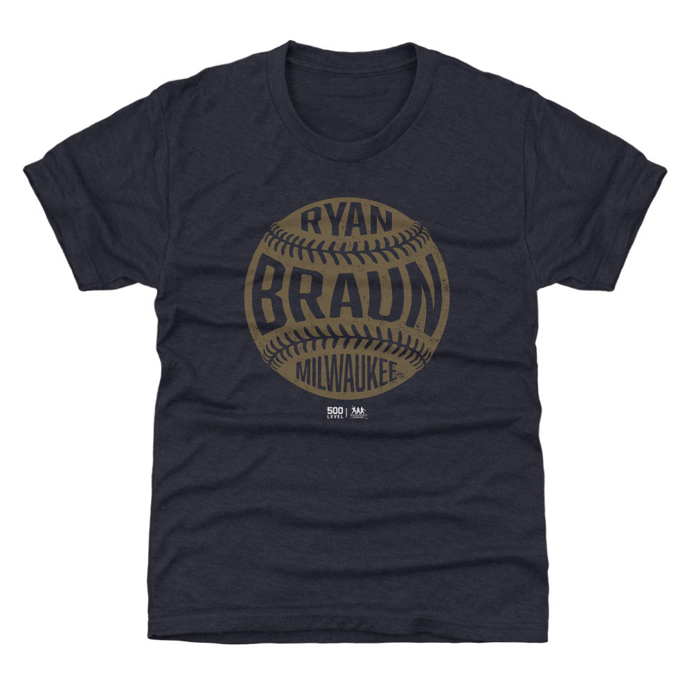 Ryan Braun Milwaukee Vintage Baseball WHT