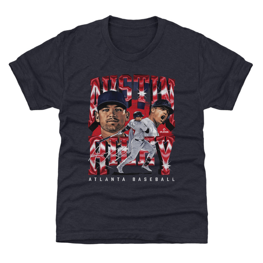 Austin Riley Atlanta Vintage WHT