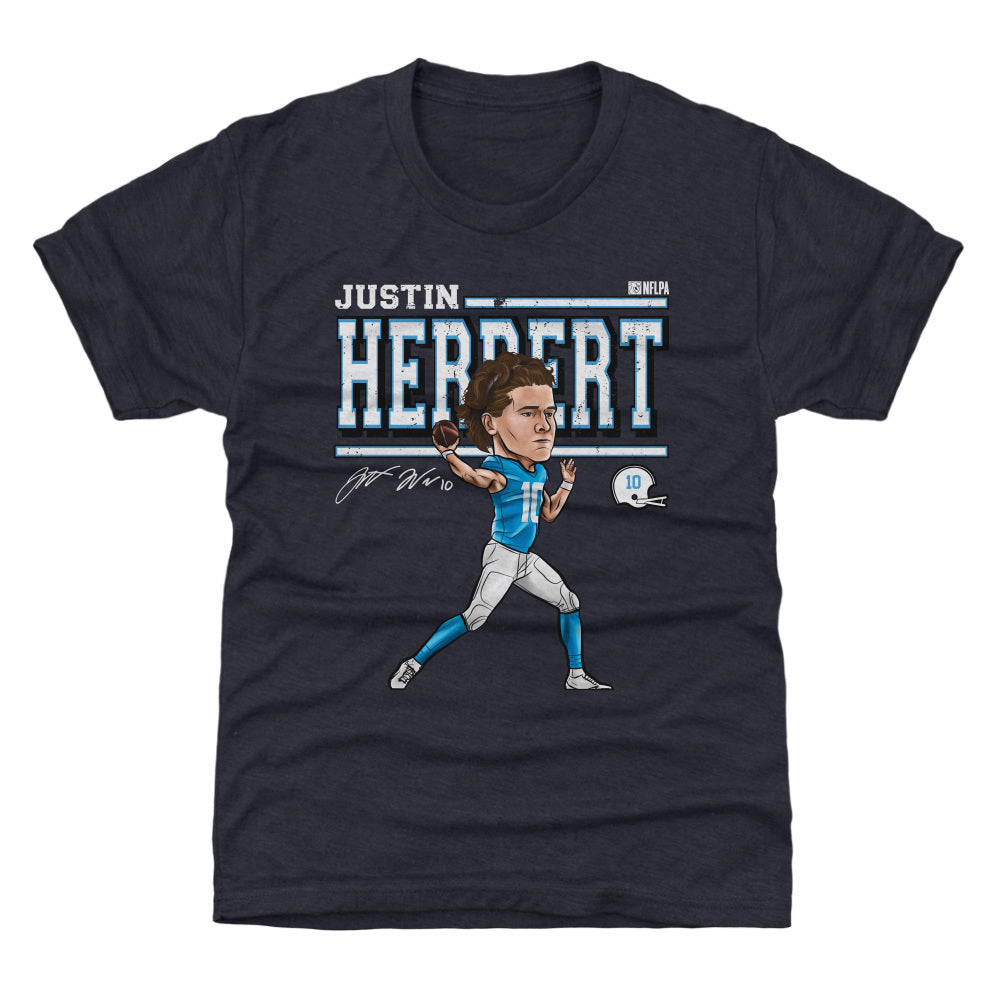 Justin Herbert Cartoon WHT