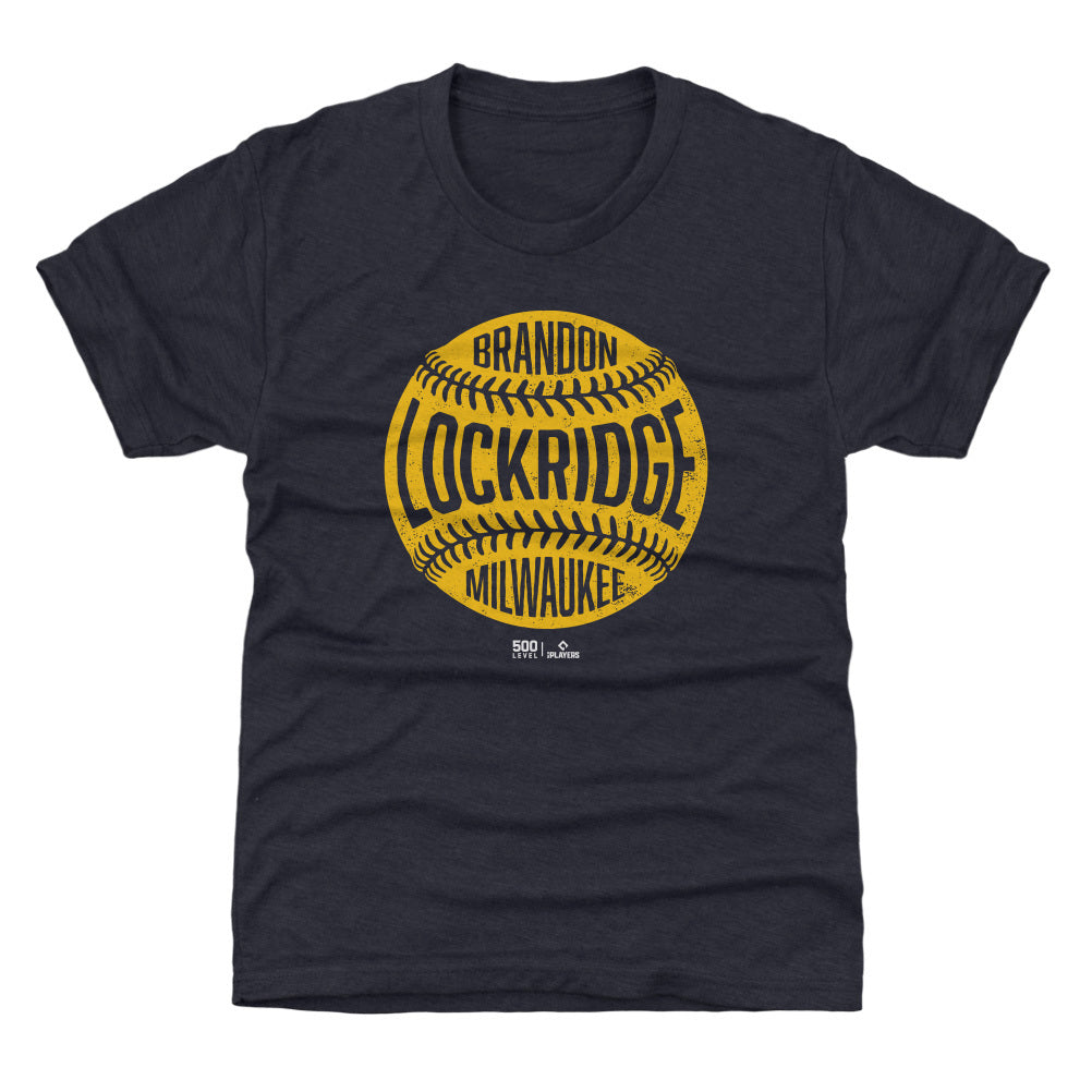Brandon Lockridge Milwaukee Vintage Baseball WHT