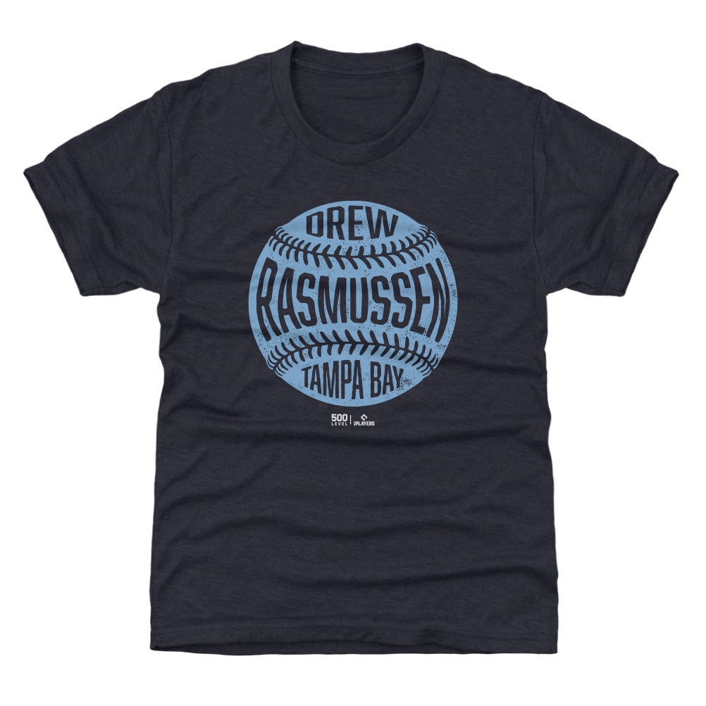 Drew Rasmussen Tampa Bay Vintage Baseball WHT
