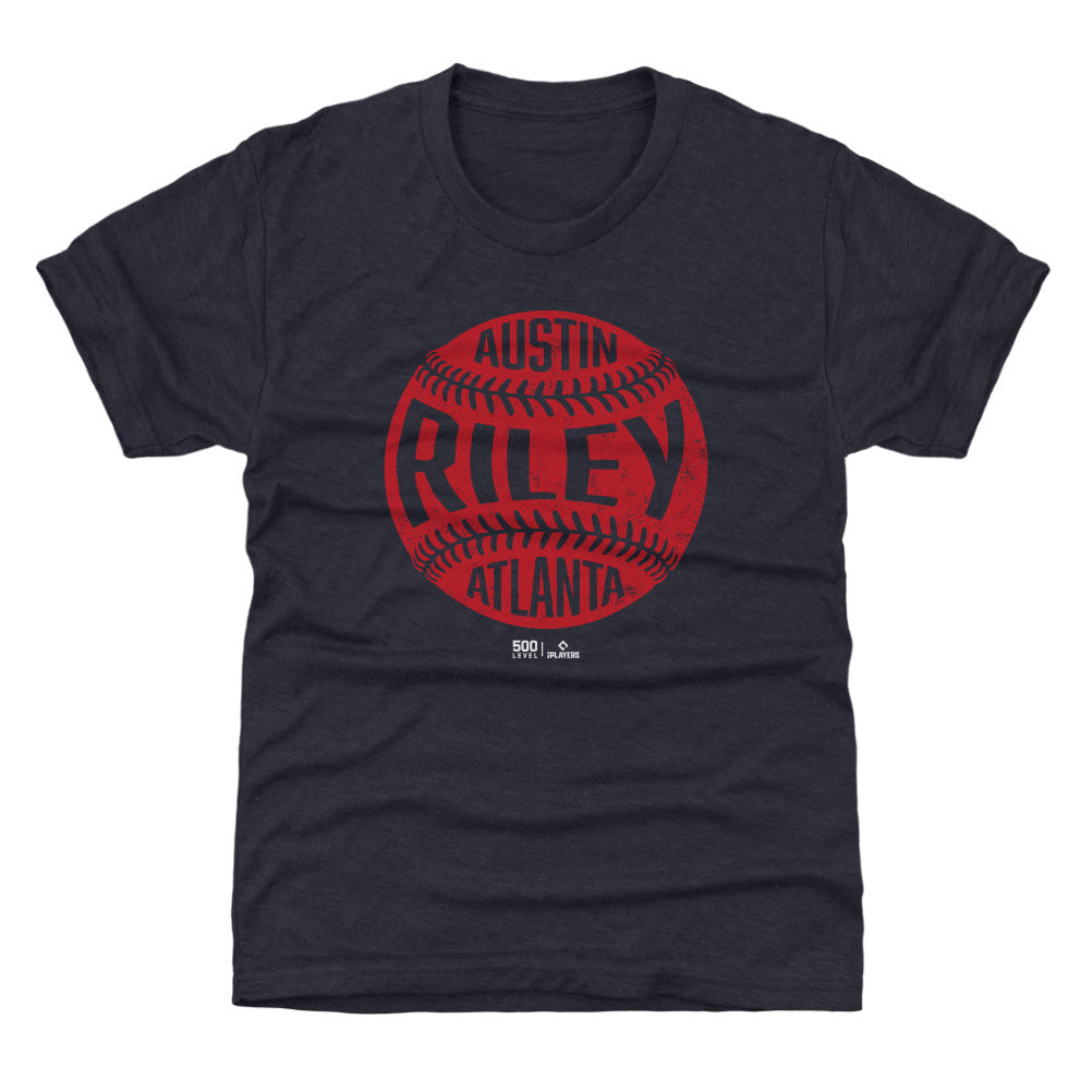 Austin Riley Atlanta Vintage Baseball WHT