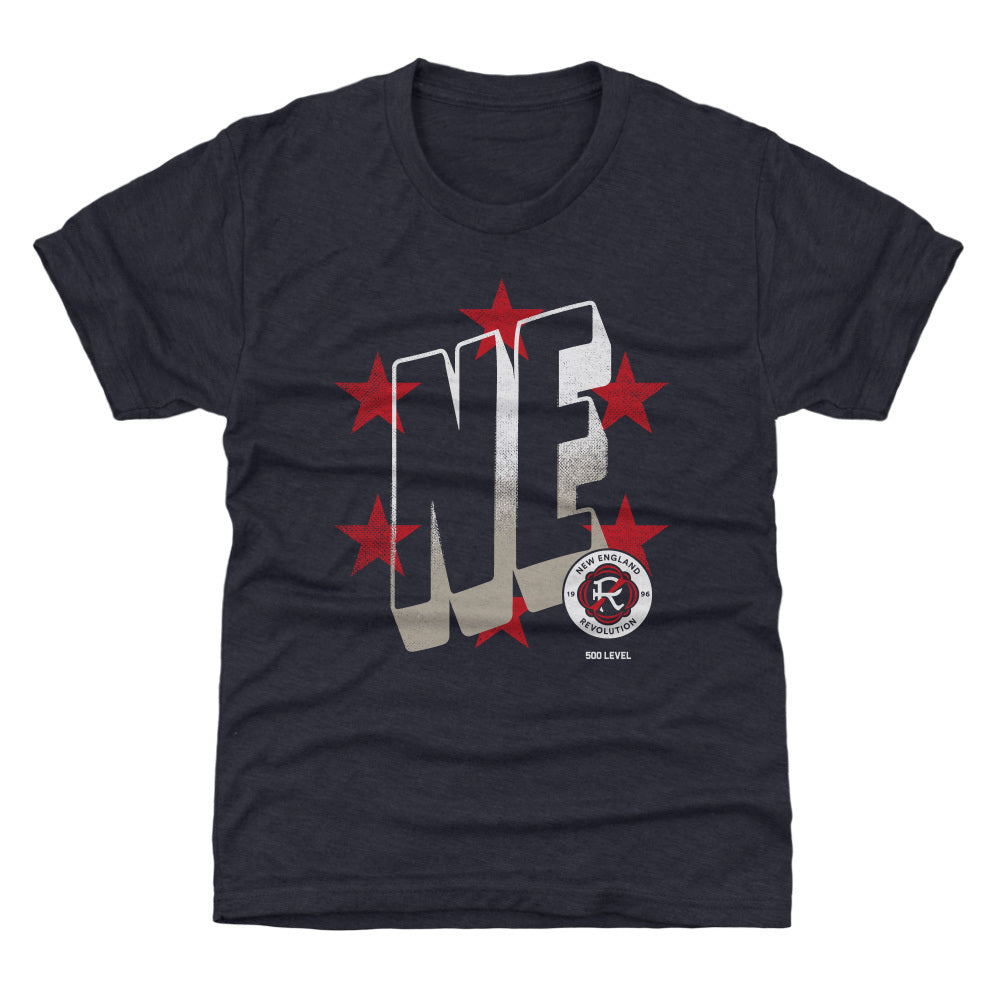 New England Revolution Wave Bold WHT