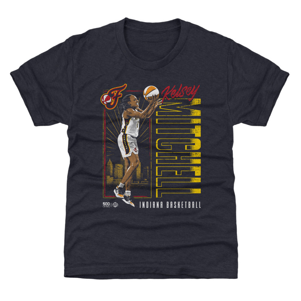 Kelsey Mitchell Indiana Fever Vertical Name WHT