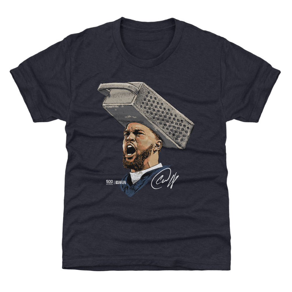 Caleb Williams Chicago Cheese Grater Portrait WHT