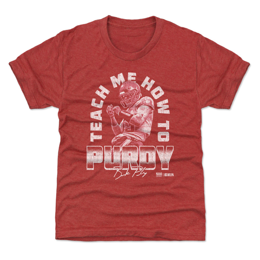 Brock Purdy San Francisco Teach Me How To Purdy WHT
