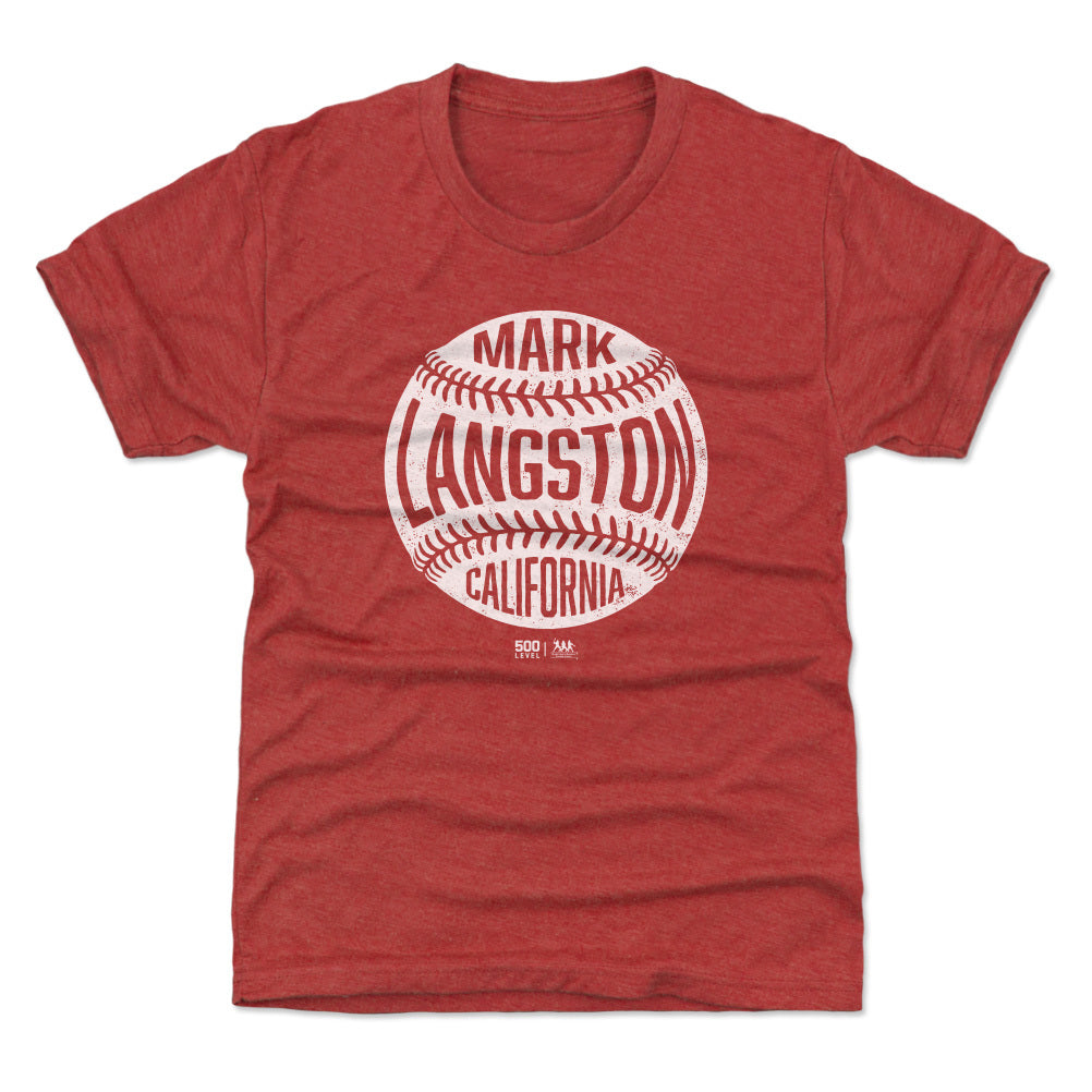 Mark Langston California Vintage Baseball WHT