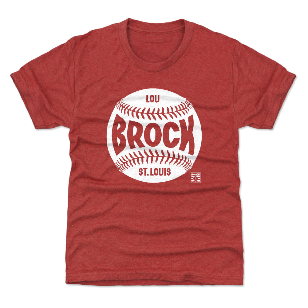 Lou Brock St. Louis Baseball WHT