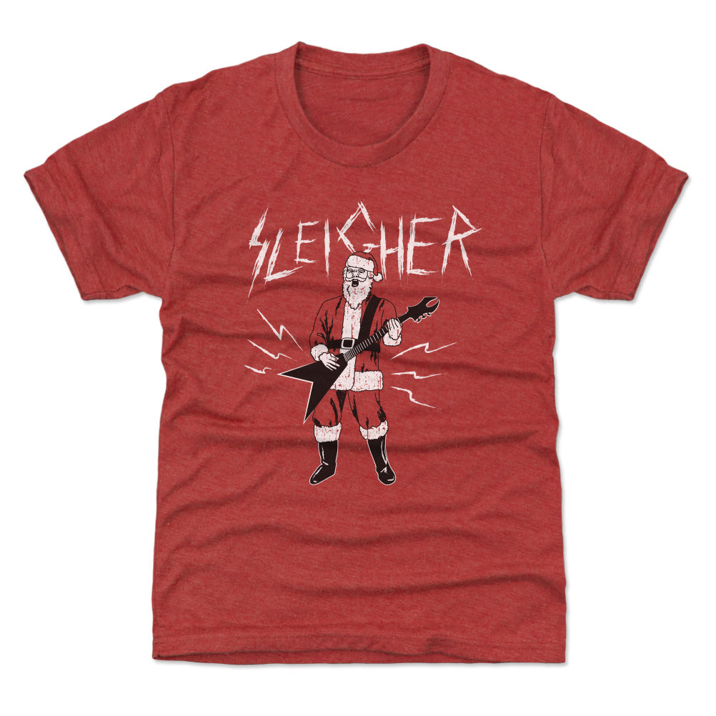 Christmas Sleigher Santa WHT