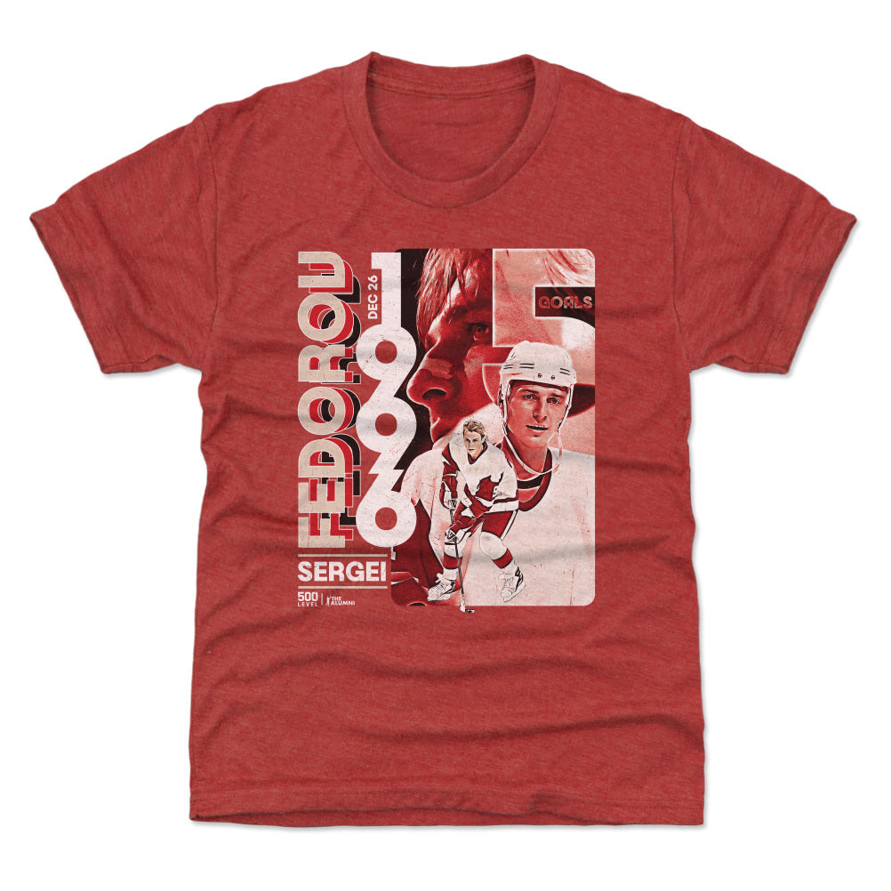 Sergei Fedorov Detroit 5 Goal Game 1996 WHT
