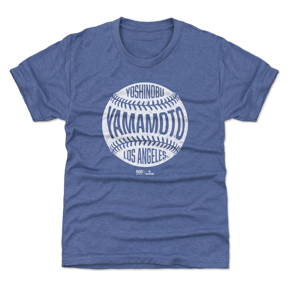 Yoshinobu Yamamoto Los Angeles D Vintage Baseball WHT