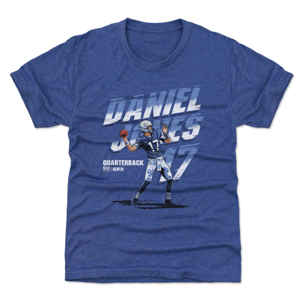 Daniel Jones Indianapolis Name Number WHT