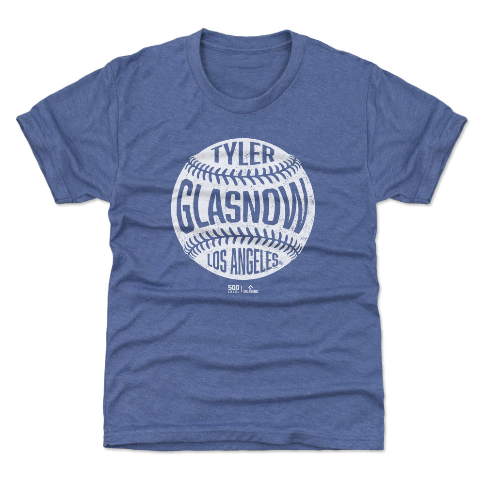 Tyler Glasnow Los Angeles D Vintage Baseball WHT