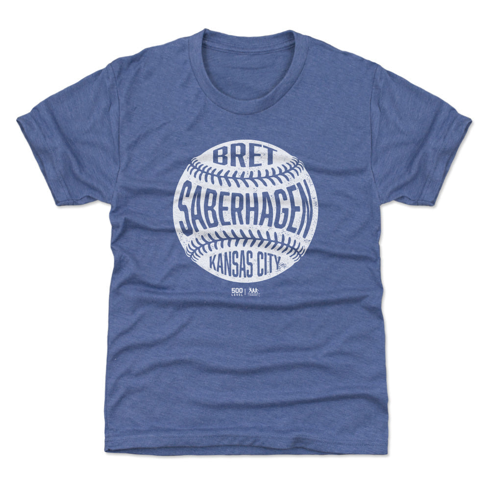 Bret Saberhagen Kansas City Vintage Baseball WHT