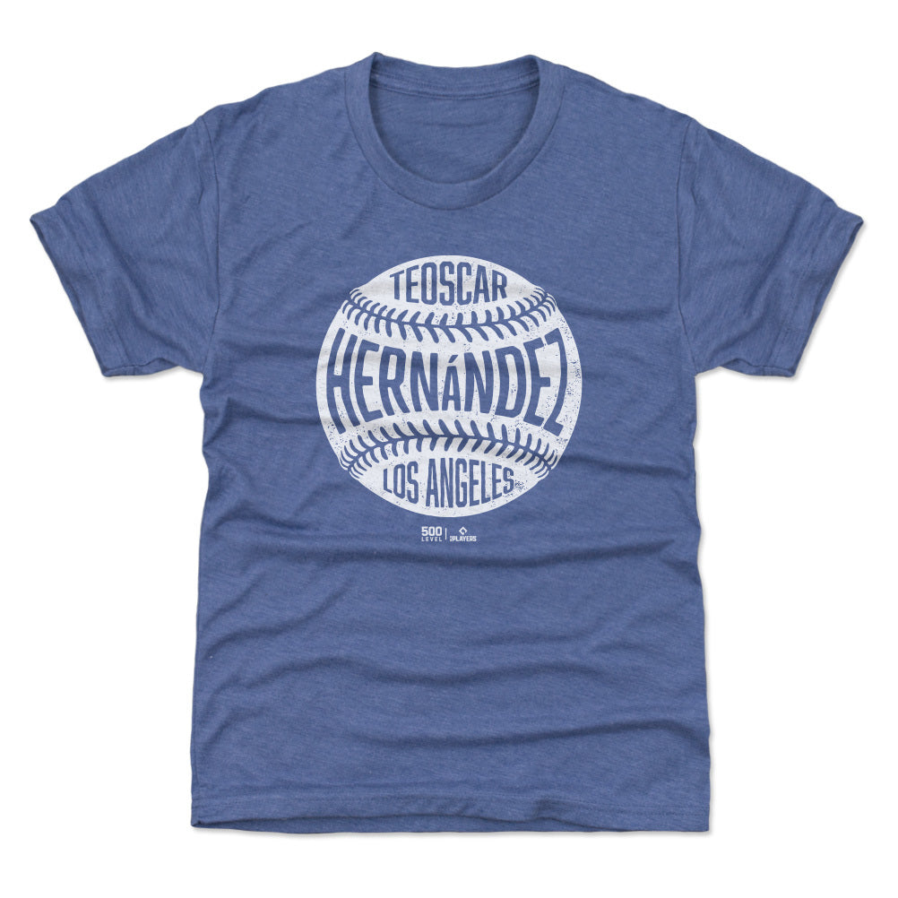 Teoscar Hernandez Los Angeles D Vintage Baseball WHT