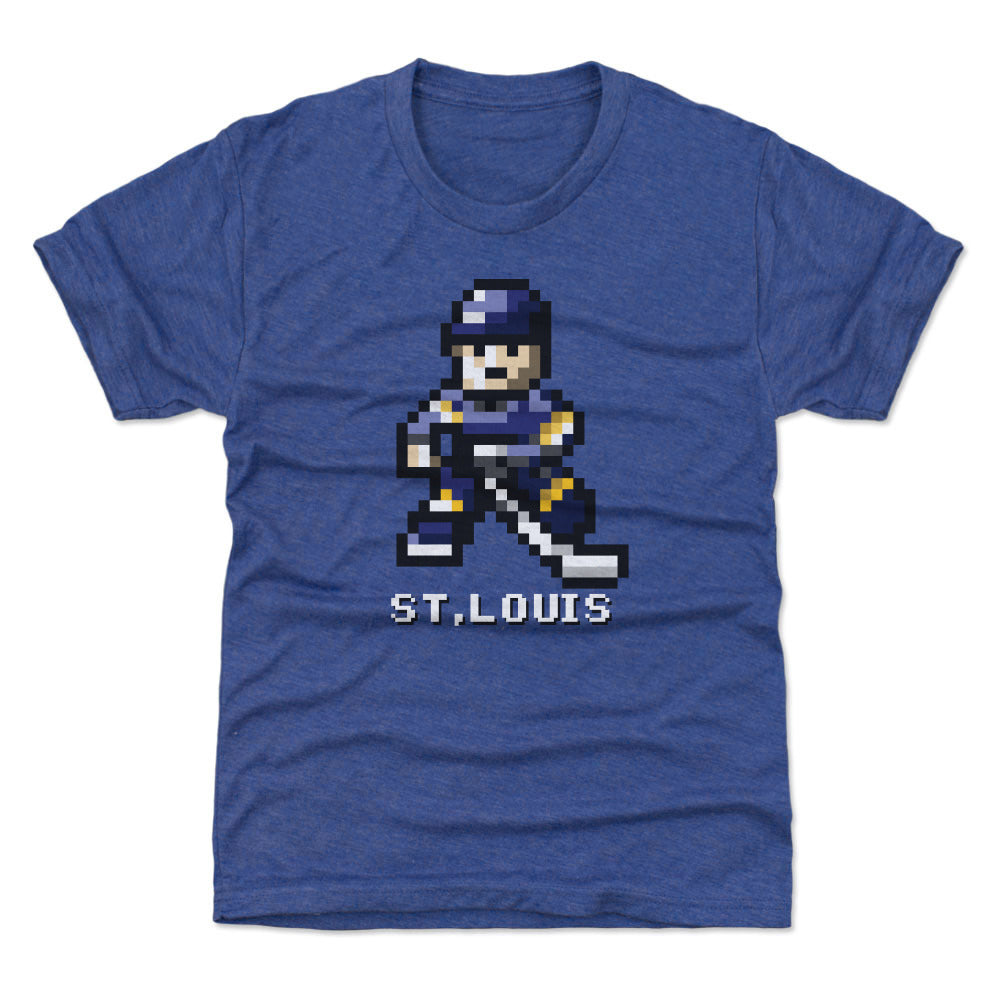 St. Louis Hockey 8-bit WHT