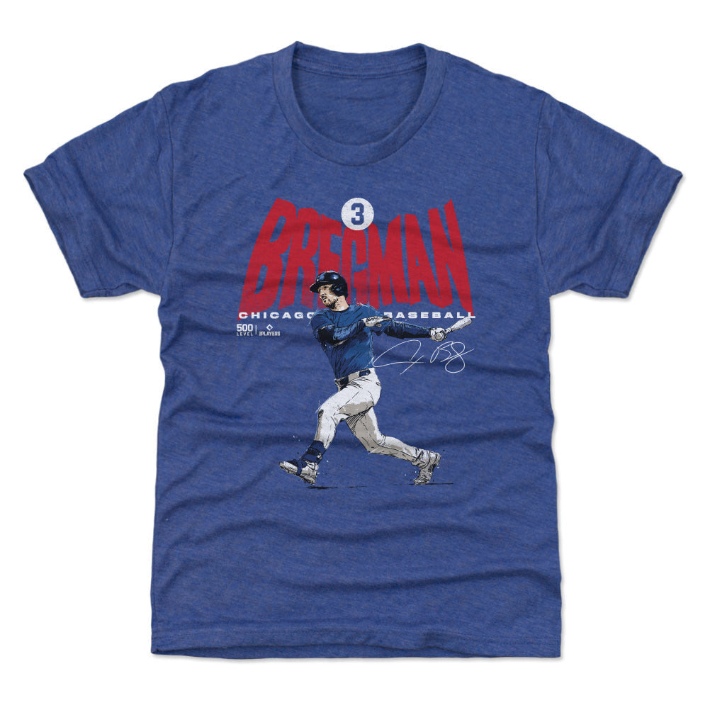 Alex Bregman Chicago C Comic WHT