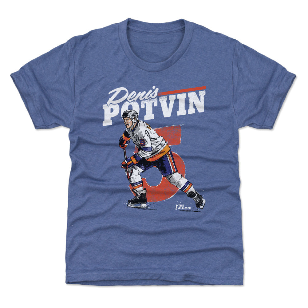 Denis Potvin New York I Retro WHT