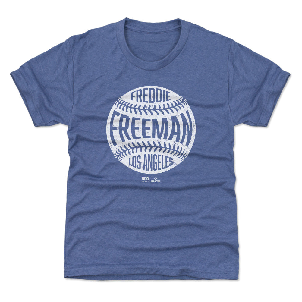 Freddie Freeman Los Angeles D Vintage Baseball WHT