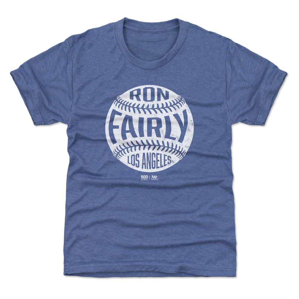 Ron Fairly Los Angeles D Vintage Baseball WHT