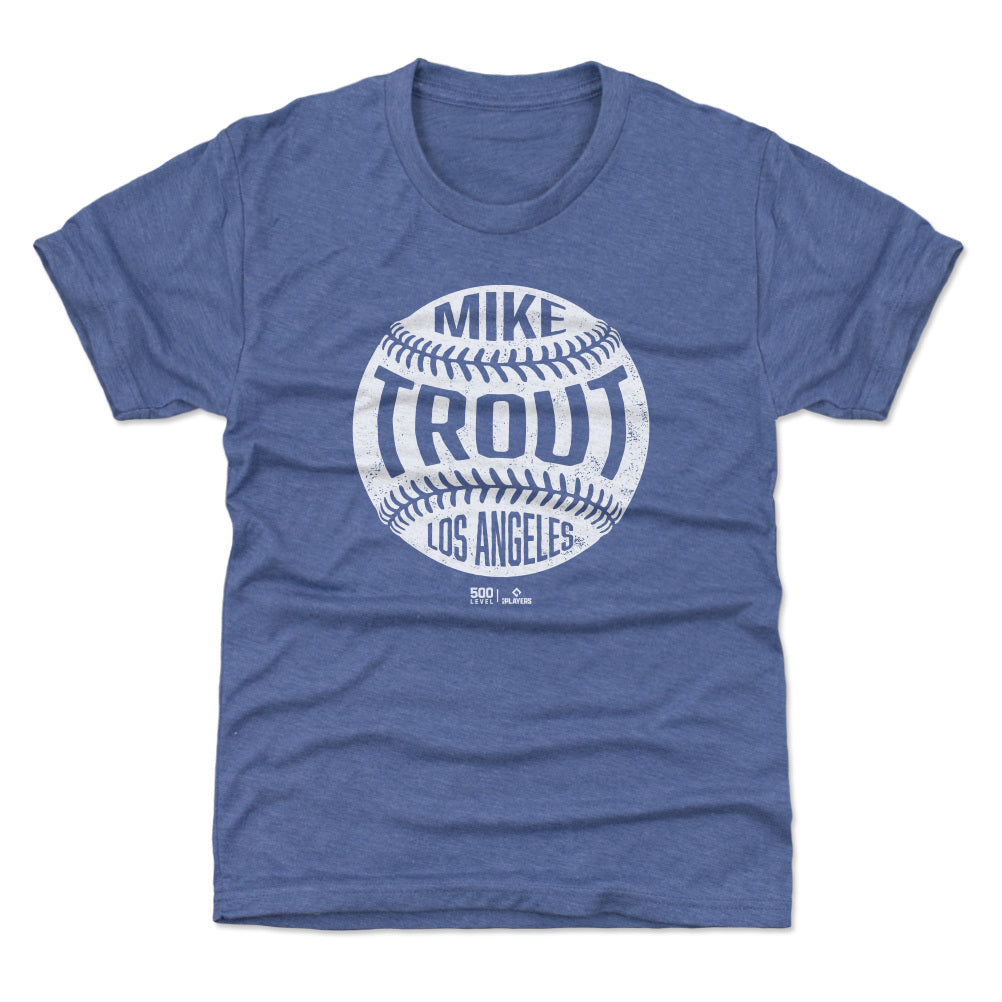 Mike Trout Los Angeles A Vintage Baseball WHT