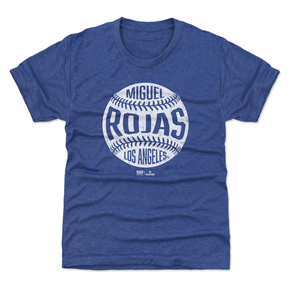 Miguel Rojas Los Angeles D Vintage Baseball WHT