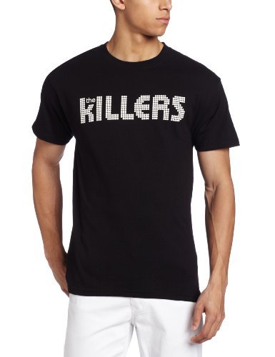 Killers Men'S Killers White Logo Shirt, Black, Small Mens T Shirt