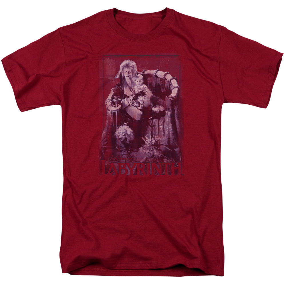 Labyrinth Goblin Baby Mens T Shirt Cardinal