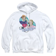 Load image into Gallery viewer, Lucy Always Connected Mens Hoodie White