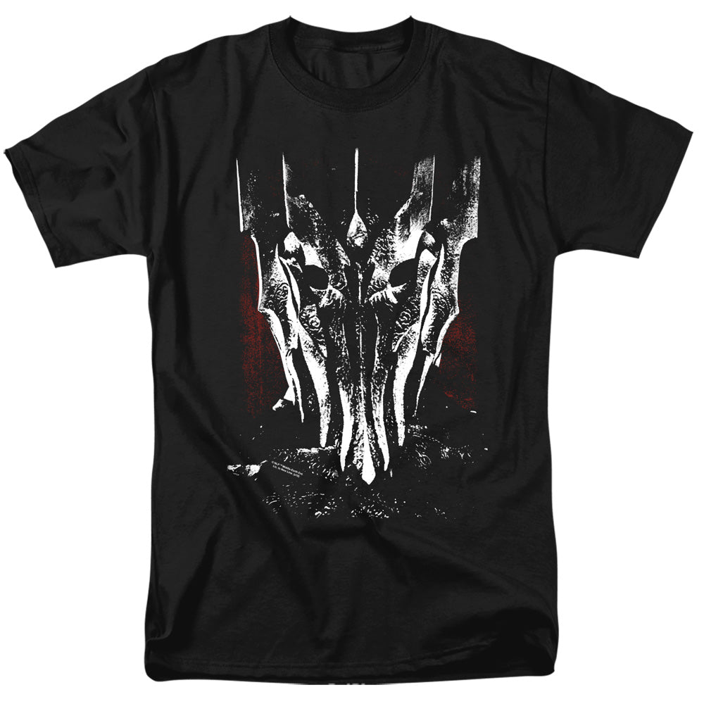 Lord Of The Rings Big Sauron Head Mens T Shirt Black