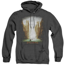 Load image into Gallery viewer, Lor Kings Of Old Heather Mens Hoodie Black