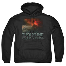 Load image into Gallery viewer, Lord Of The Rings Walk In Mordor Mens Hoodie Black