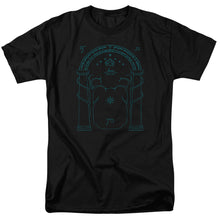 Load image into Gallery viewer, Lord Of The Rings Doors of Durin Mens T Shirt Black