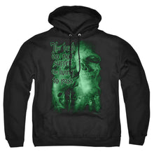 Load image into Gallery viewer, Lord Of The Rings King Of The Dead Mens Hoodie Black