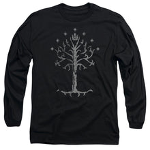 Load image into Gallery viewer, Lor Tree Of Gondor Mens Long Sleeve Shirt Black Officially Licensed