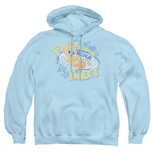 Looney Tunes Fweedom Mens Hoodie Light Blue
