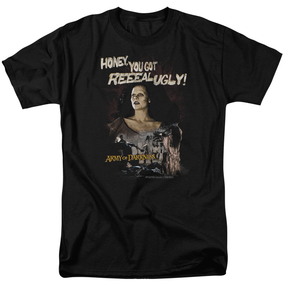 Mgm Army Of Darkness Reeeal Ugly! Mens T Shirt Black