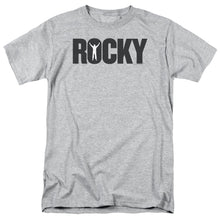 Load image into Gallery viewer, Rocky Logo Mens T Shirt Athletic Heather