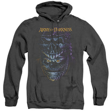Load image into Gallery viewer, Army Of Darkness Evil Ash Heather Mens Hoodie Black