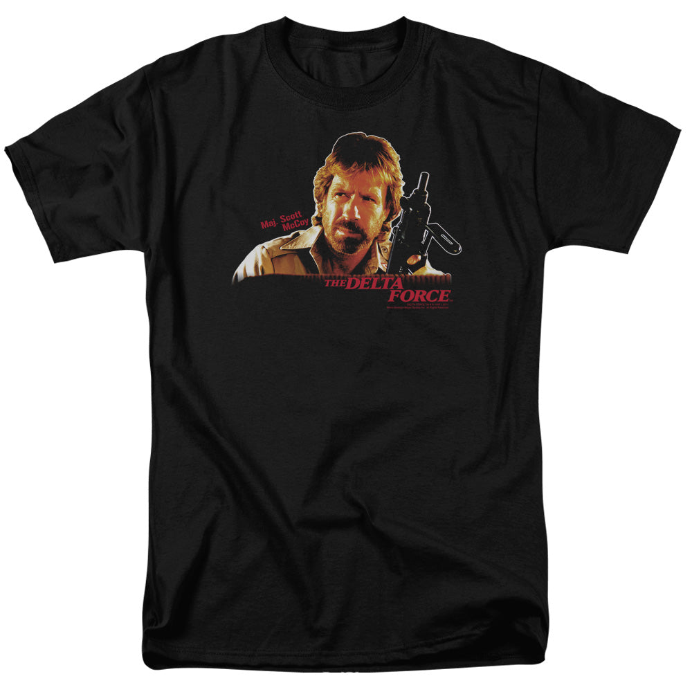 Delta Force Maj Scott McCoy Mens T Shirt Black